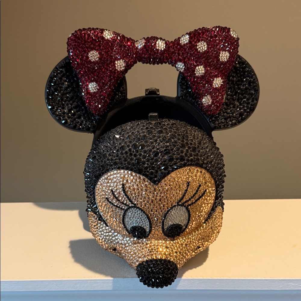 Minnie Mouse Rhinestone Lunchbox/Bag - Picture 4 of 5